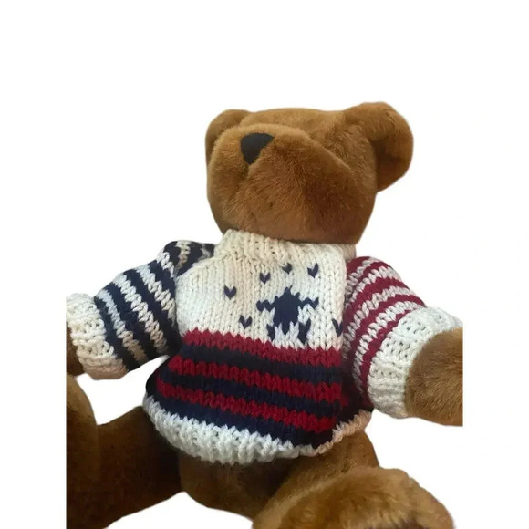 Fine Toy Teddy Bear Plush Brown Stuffed Animal Bear American USA - Picture 2 of 5